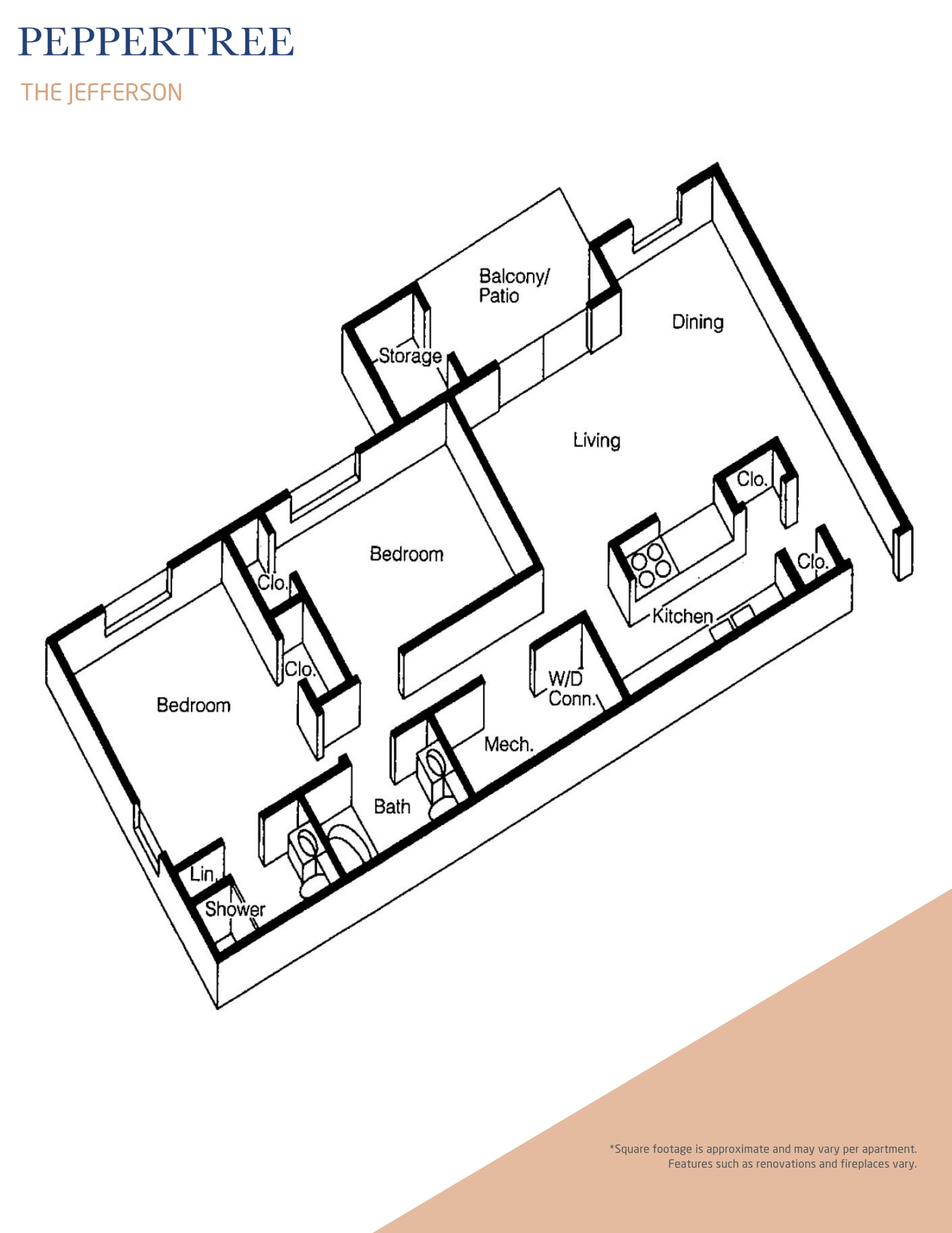 The Jefferson floor plan